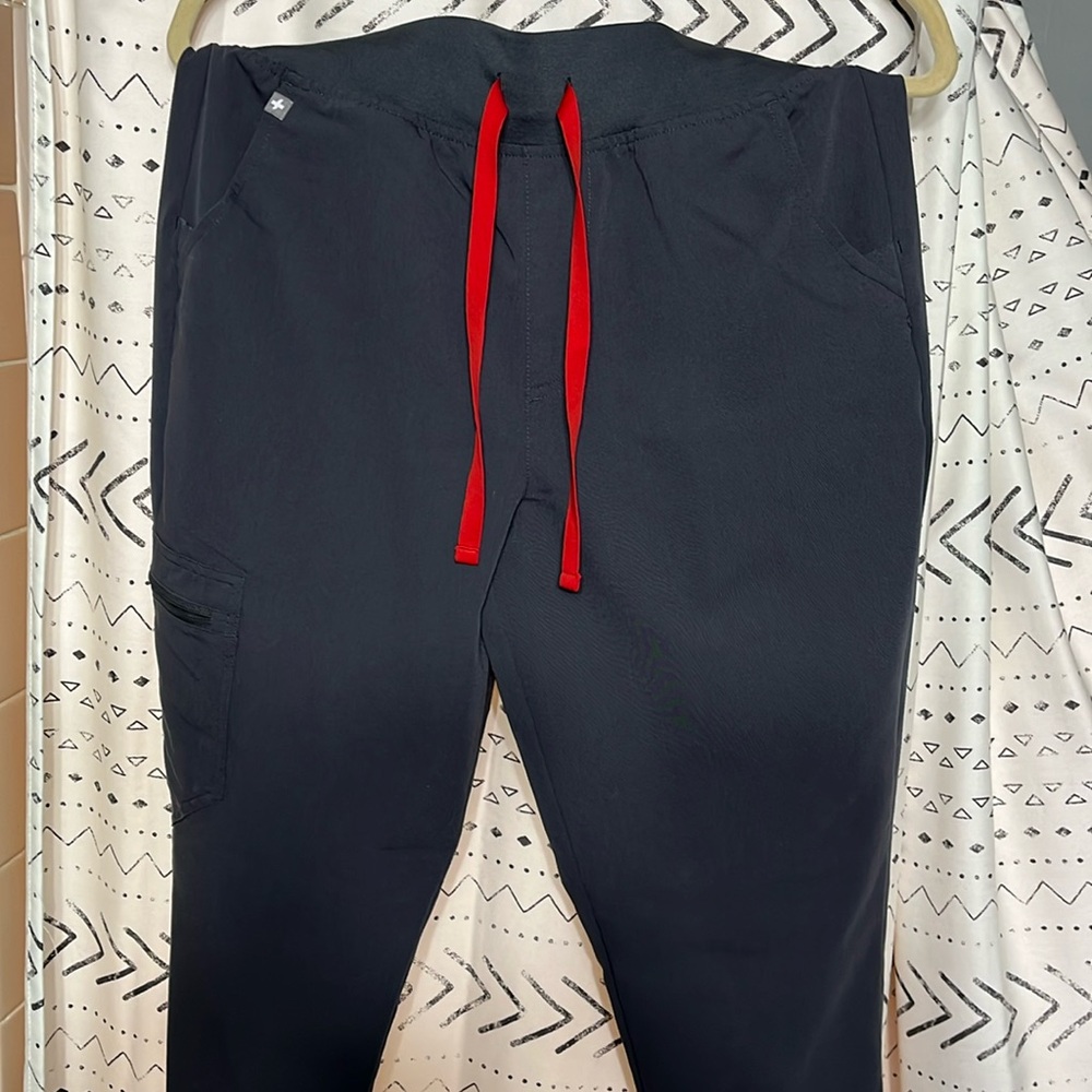FIGS High Waisted Zamora Jogger - Charcoal